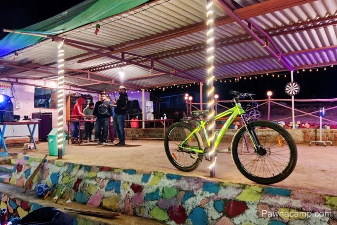 pawna camping location B cycling activities