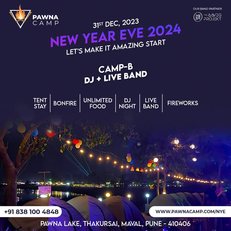 new year camping camp B