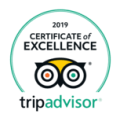 Certificate of Excellence by TripAdvisor
