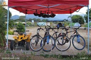 Cycling at Pawnacamp G site