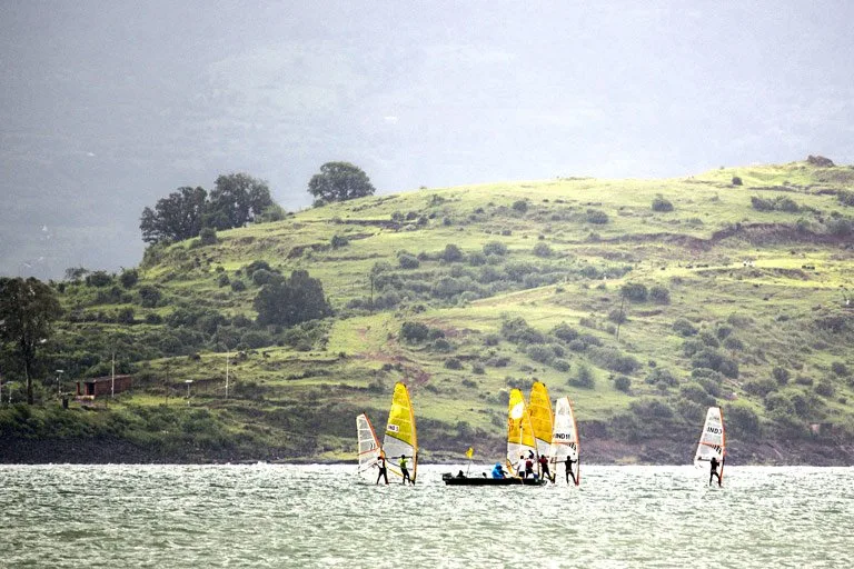 water sports at pawna lake